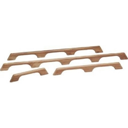 Whitecap 60104 Teak Three-Loop Handrail | Blackburn Marine Teak Handrails